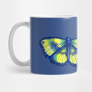 Blue Butterfly Mug